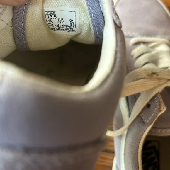 Vans Old Skool lavender sneaker size 13.5 - Picture 8 of 12